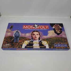 The Wizard Of Oz Monopoly Collector’s Edition Board Game 1998